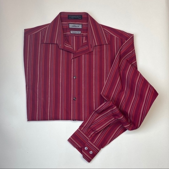 CLAIBORNE size Large CASUAL BUTTON DOWN Vintage - Picture 2 of 4